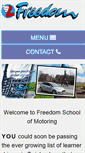 Mobile Screenshot of freedom-tw.co.uk