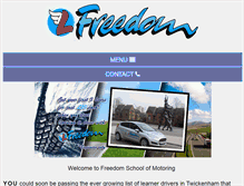 Tablet Screenshot of freedom-tw.co.uk